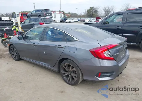 2020 Honda Civic Sport z USA, uszkodzony, nr VIN 2HGFC2F89LH503084